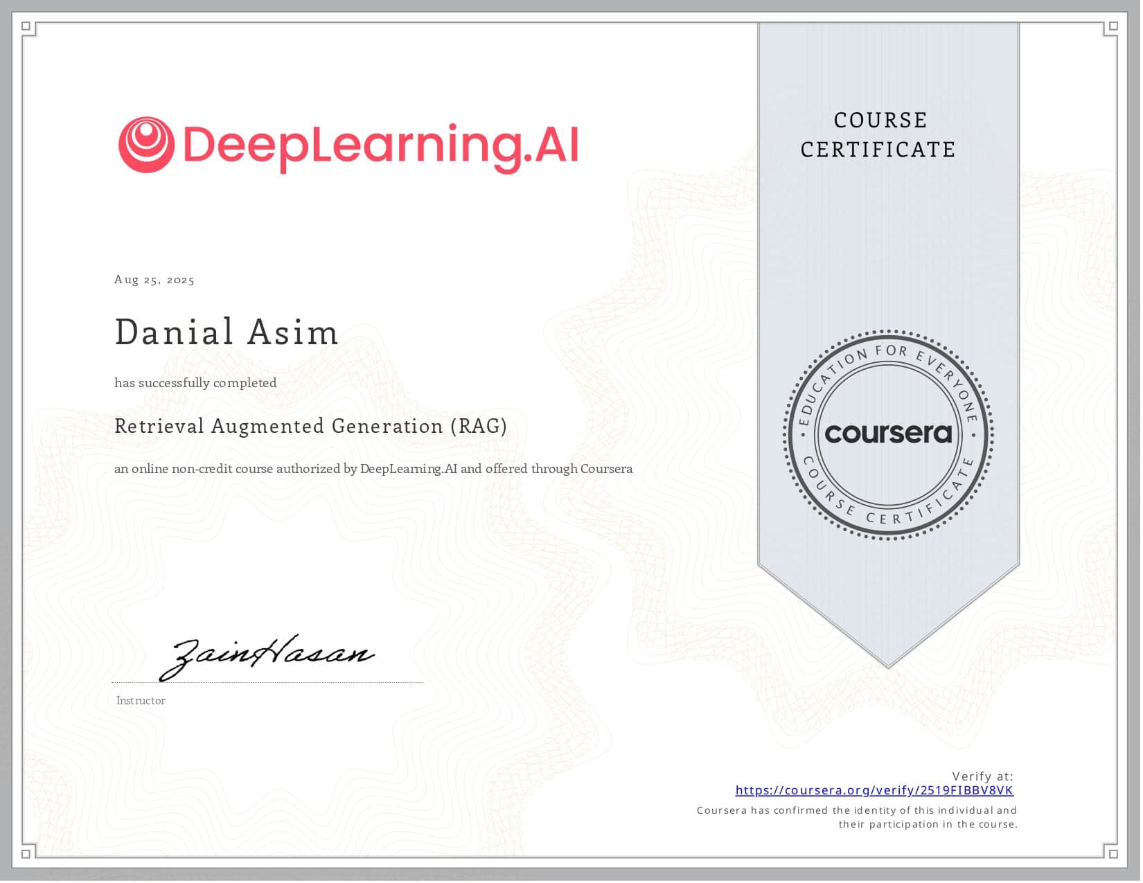 Retrieval Augmented Generation (RAG)